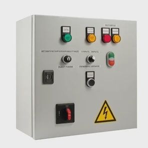 Шкаф управления противопожарной вентиляцией, 3х380, 1 вентилятор, прямой пуск